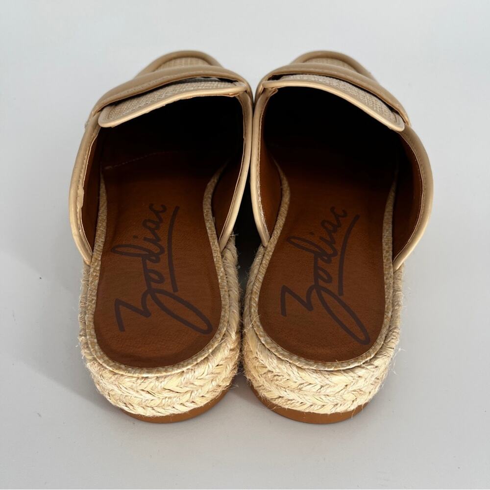 Zodiac Gizelle Espadrille Platform Mules natural beige NWOB - 10 - Picture 9 of 11
